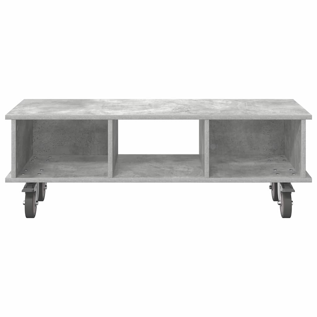TV-Möbel Betonggrå TV-Bänk 100 x 35 x 35 cm