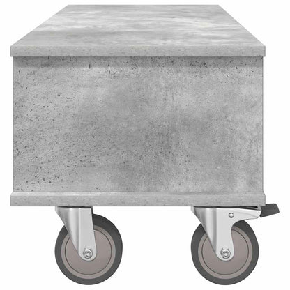 TV-Möbel Betonggrå TV-Bänk 100 x 35 x 35 cm