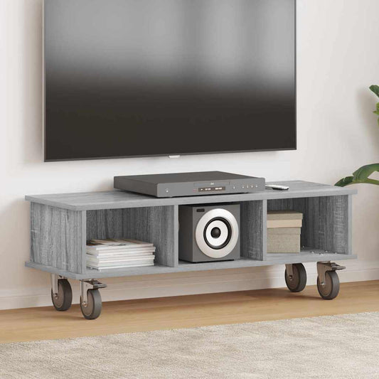TV-Möbel Sonoma Grå TV-Bänk 100 x 35 x 35 cm