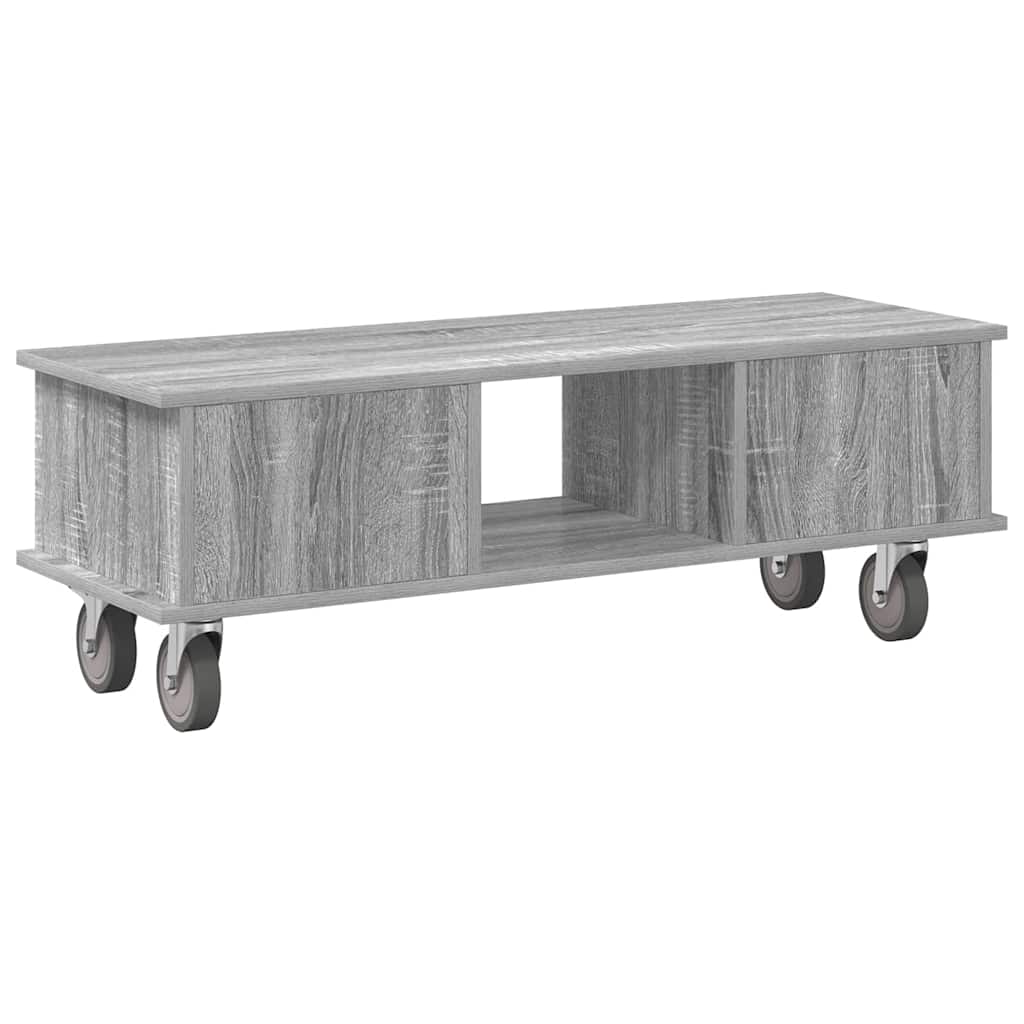 TV-Möbel Sonoma Grå TV-Bänk 100 x 35 x 35 cm