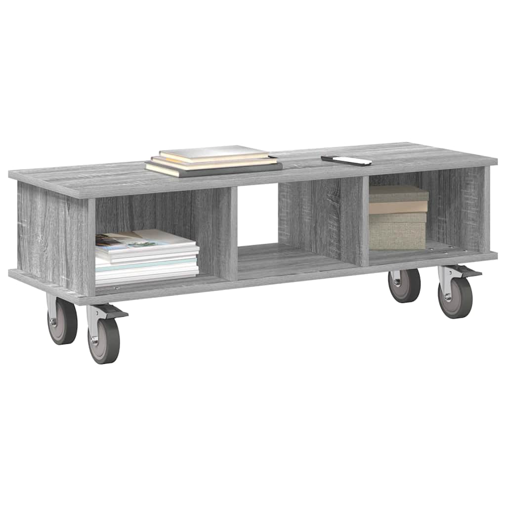 TV-Möbel Sonoma Grå TV-Bänk 100 x 35 x 35 cm