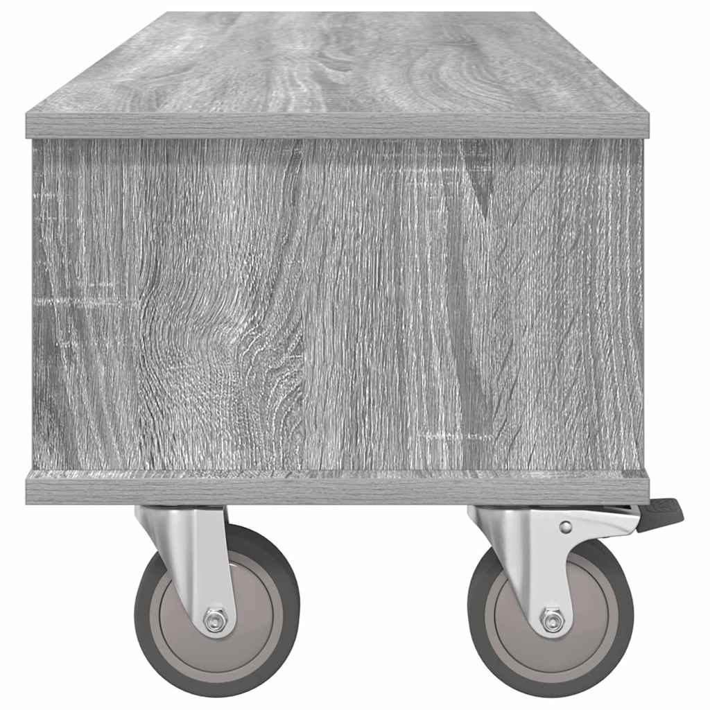 TV-Möbel Sonoma Grå TV-Bänk 100 x 35 x 35 cm