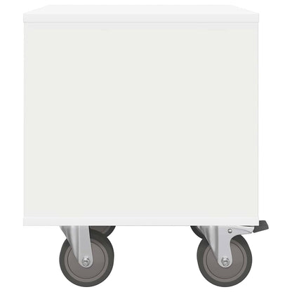Sängbord Nattduksbord Vit 40,5 x 40 x 48 cm