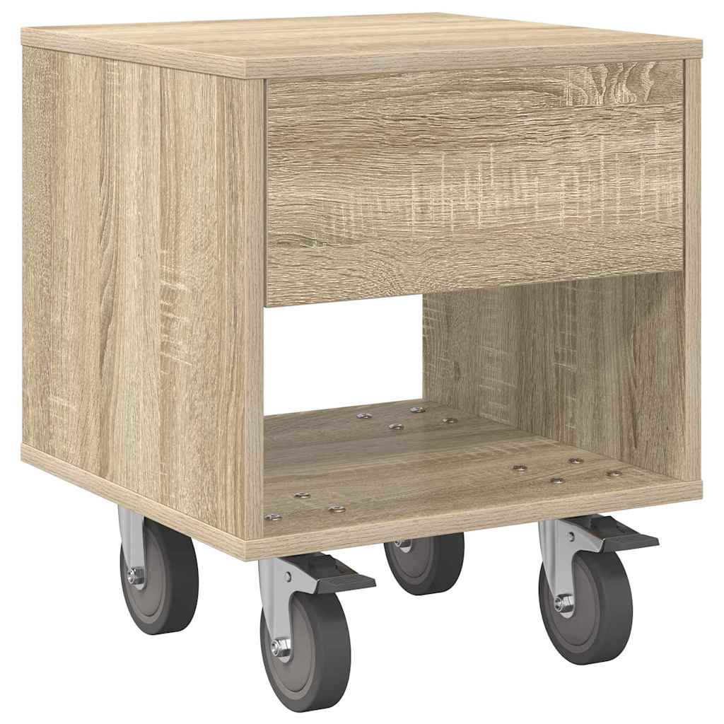 Sängbord Nattduksbord Sonoma Ek 40,5 x 40 x 48 cm