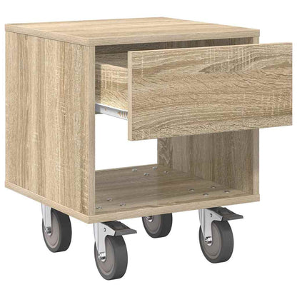 Sängbord Nattduksbord Sonoma Ek 40,5 x 40 x 48 cm