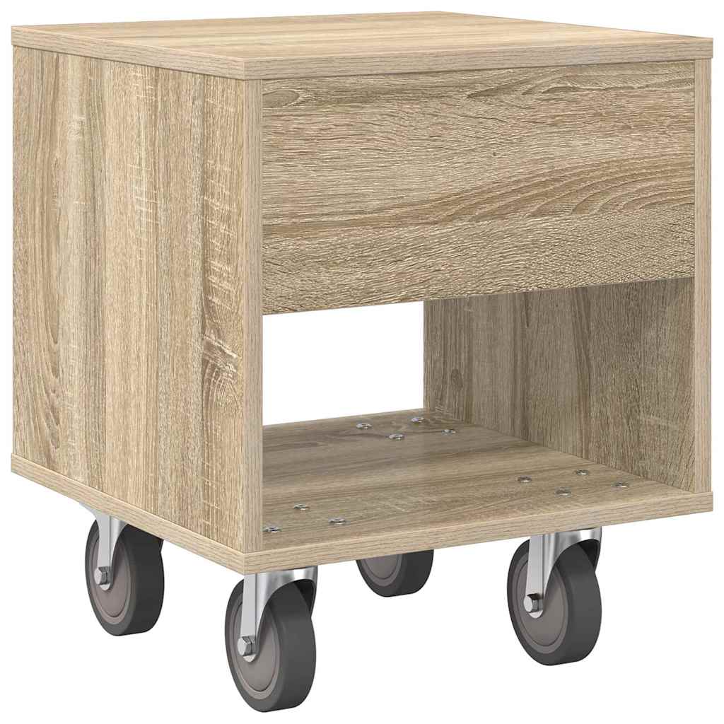 Sängbord Nattduksbord Sonoma Ek 40,5 x 40 x 48 cm