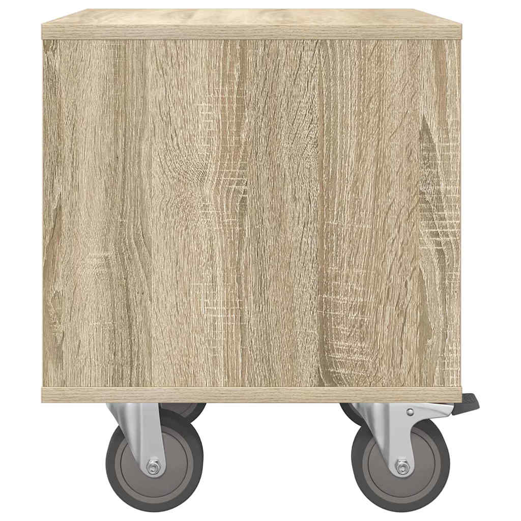 Sängbord Nattduksbord Sonoma Ek 40,5 x 40 x 48 cm