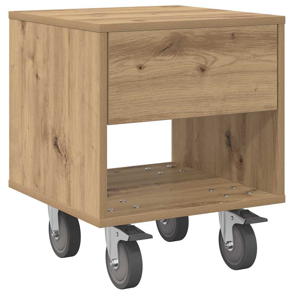 Sängbord Nattduksbord Artisan Ek 40,5 x 40 x 48 cm