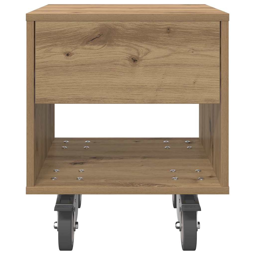 Sängbord Nattduksbord Artisan Ek 40,5 x 40 x 48 cm