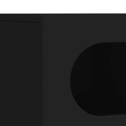 TV-Möbel Svart TV-skåp 100 x 35 x 40 cm