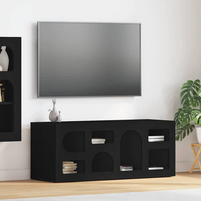 TV-Möbel Svart TV-skåp 100 x 35 x 40 cm