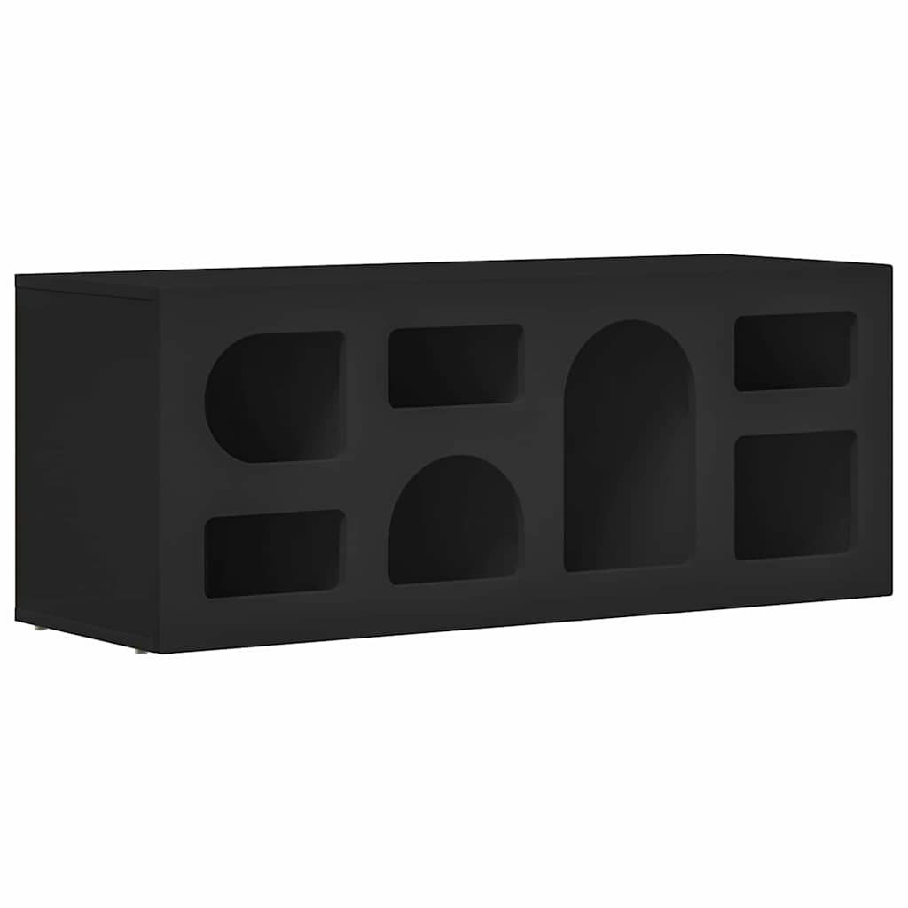 TV-Möbel Svart TV-skåp 100 x 35 x 40 cm