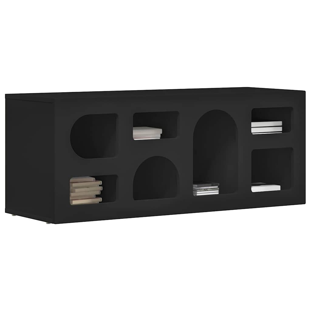 TV-Möbel Svart TV-skåp 100 x 35 x 40 cm