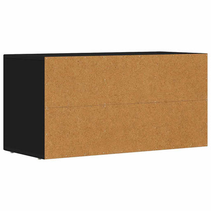 TV-Möbel Svart TV-skåp 80 x 35 x 40 cm