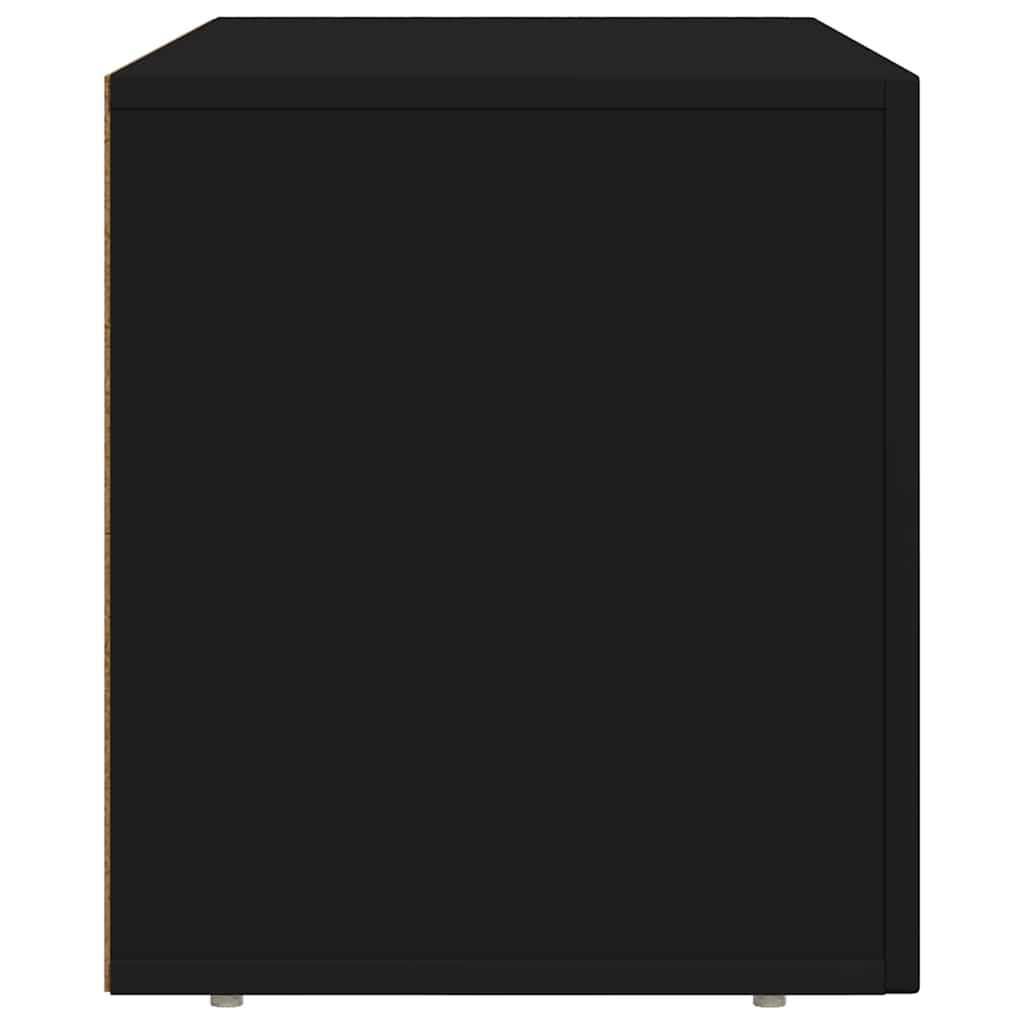 TV-Möbel Svart TV-skåp 80 x 35 x 40 cm