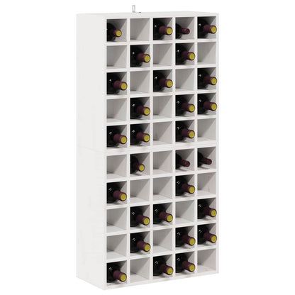 Vinställ 2 pcs Vit 56 x 25 x 56 cm Massiv furu
