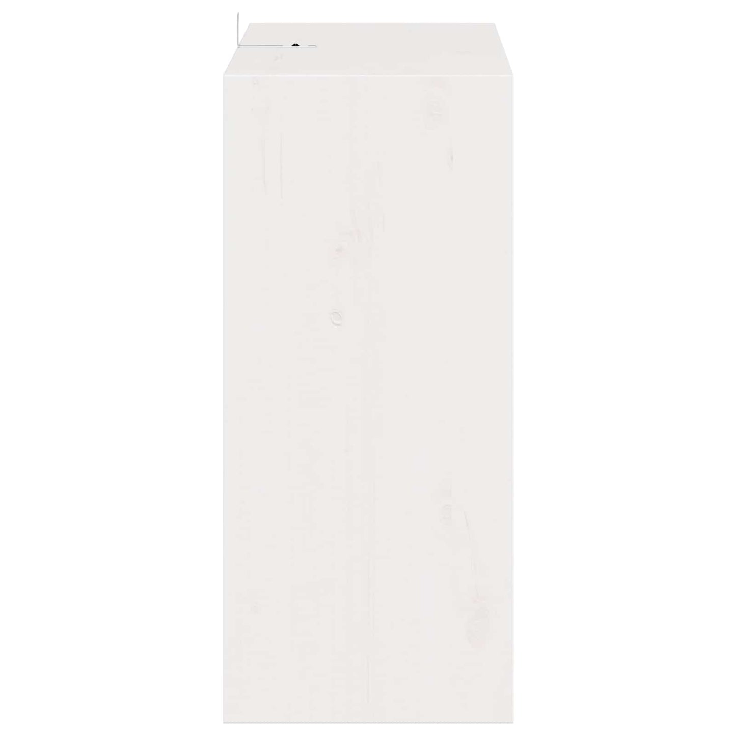 Vinställ 2 pcs Vit 56 x 25 x 56 cm Massiv furu