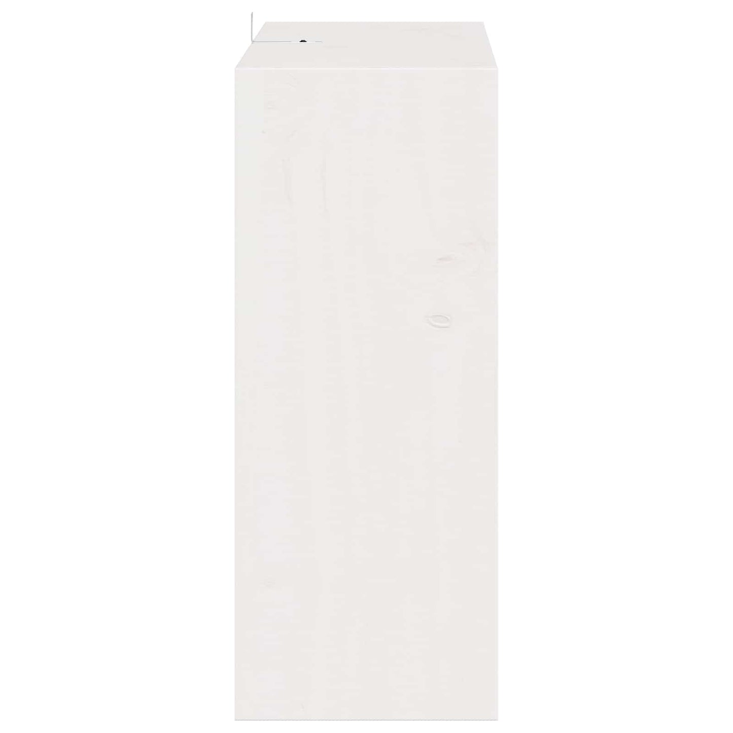 Vinställ 2 pcs Vit 62 x 25 x 62 cm Massiv furu