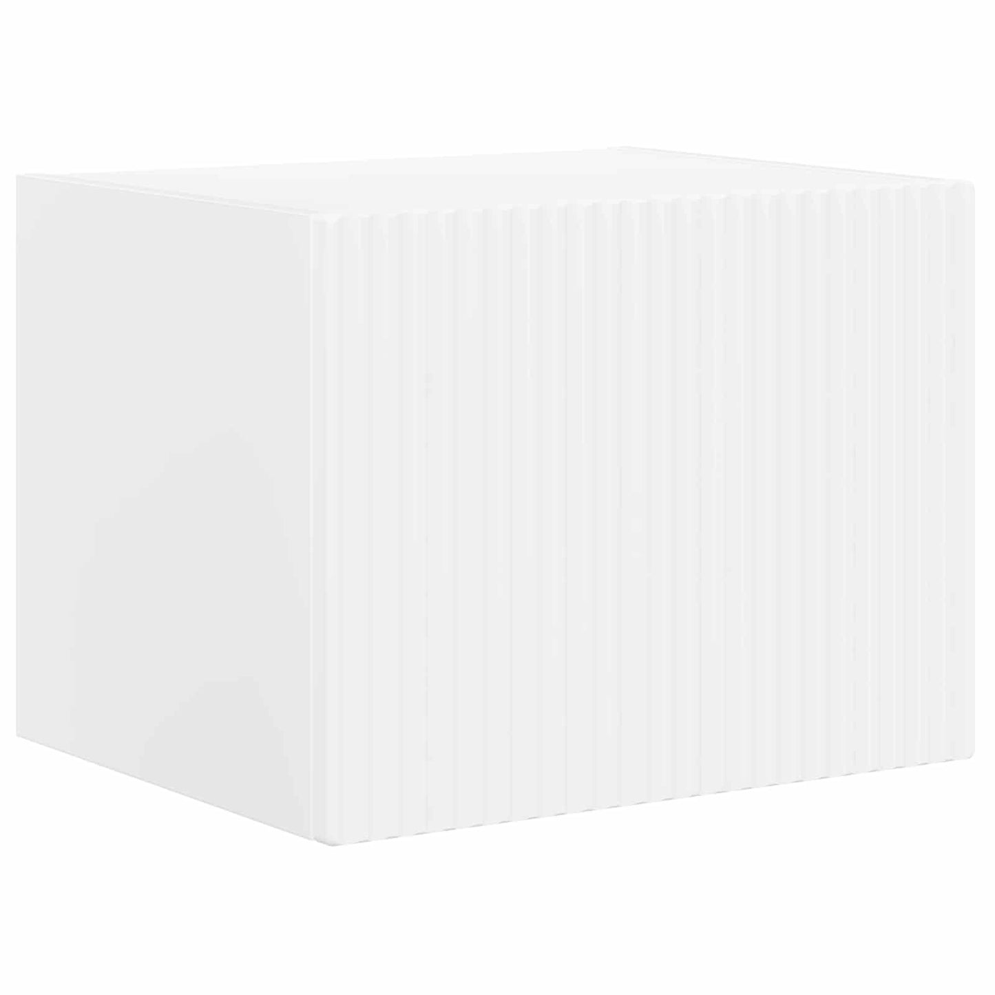 TV väggskåp set Väggmonterad 6 pcs Vit
