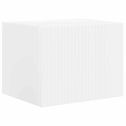 TV väggskåp set Väggmonterad 6 pcs Vit