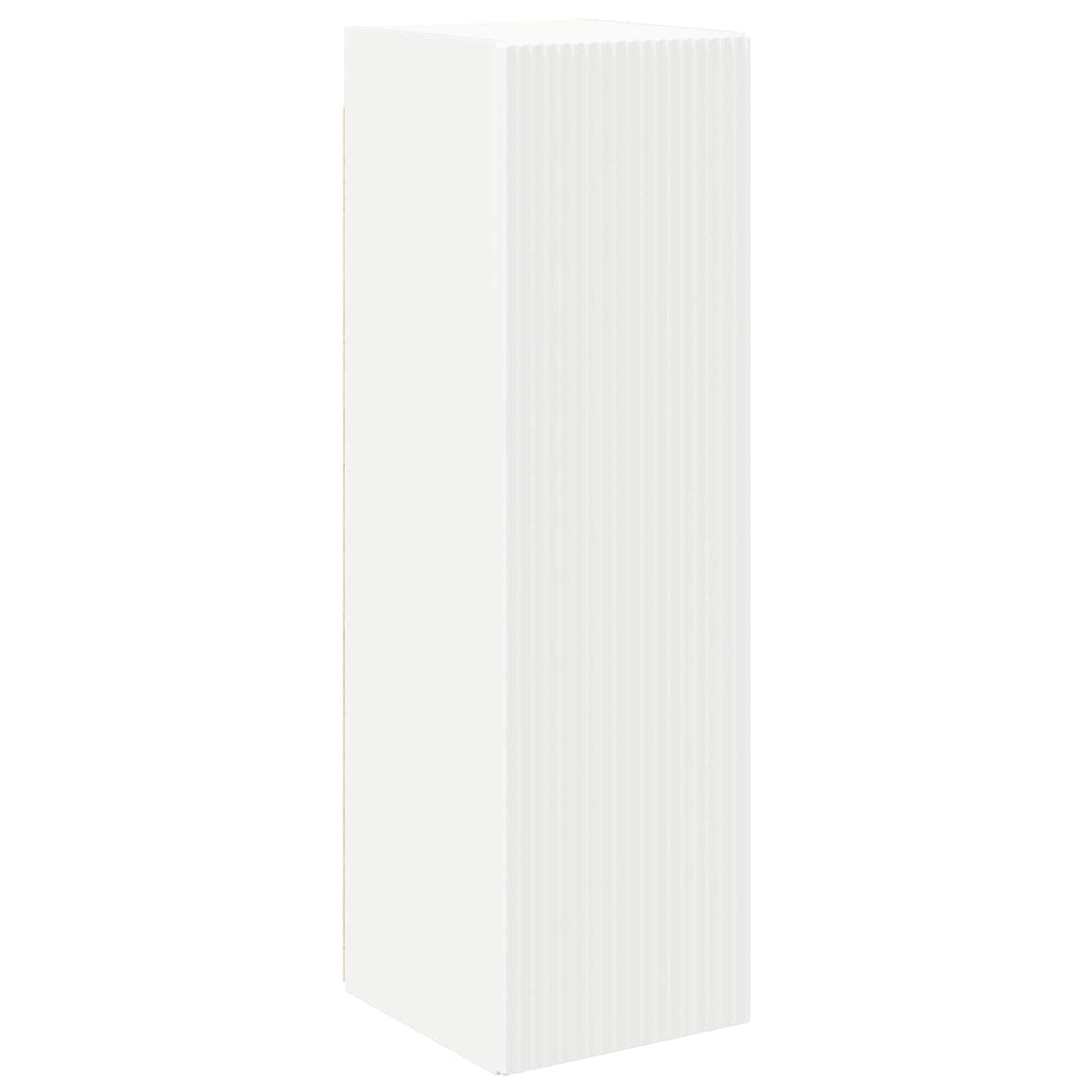 TV väggskåp set Väggmonterad 6 pcs Vit
