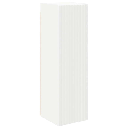TV väggskåp set Väggmonterad 6 pcs Vit