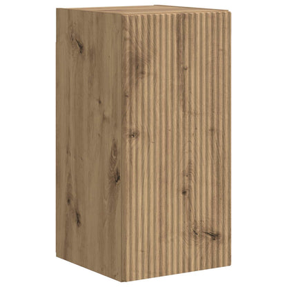 TV-bänkset 6 pcs Artisan Ek Konstruerat trä