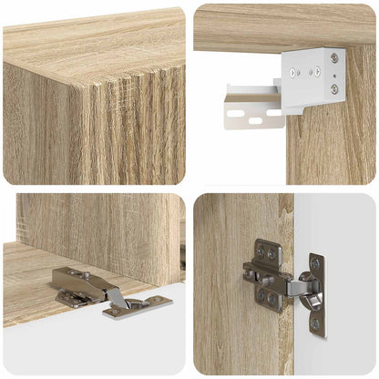 TV-skåp 8 pcs Sonoma-ek