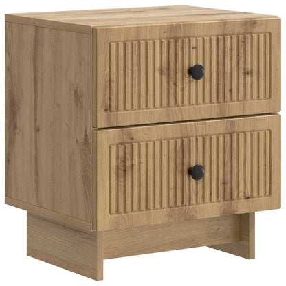 Nattduksbord med låda 2 pcs Artisan-ek 43 x 34,5 x 47,5 cm