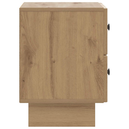 Nattduksbord med låda 2 pcs Artisan-ek 43 x 34,5 x 47,5 cm