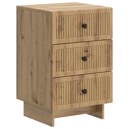 Nattduksbord Artisan-ek 43 x 41 x 66,5 cm Konstruerat trä