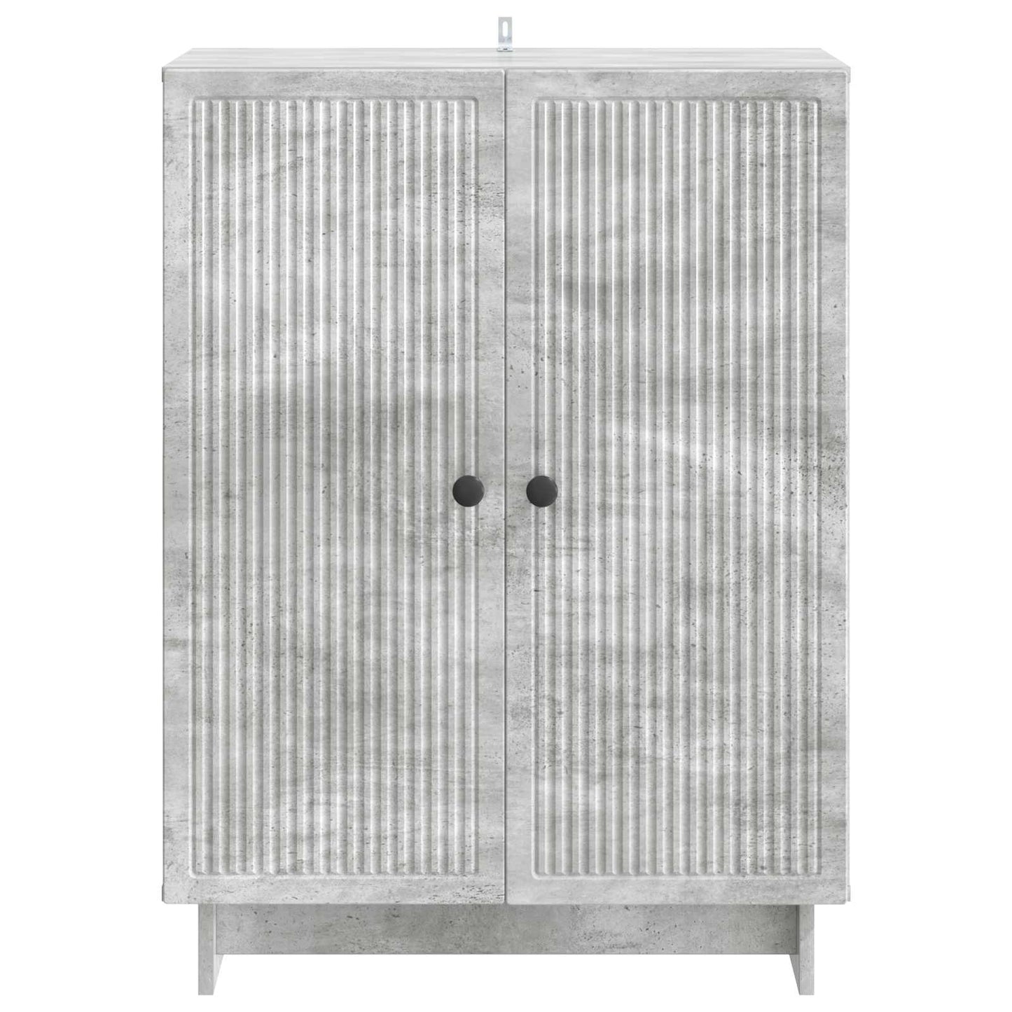 Sideboard Betonggrå 66 x 34,5 x 90 cm Konstruerat trä
