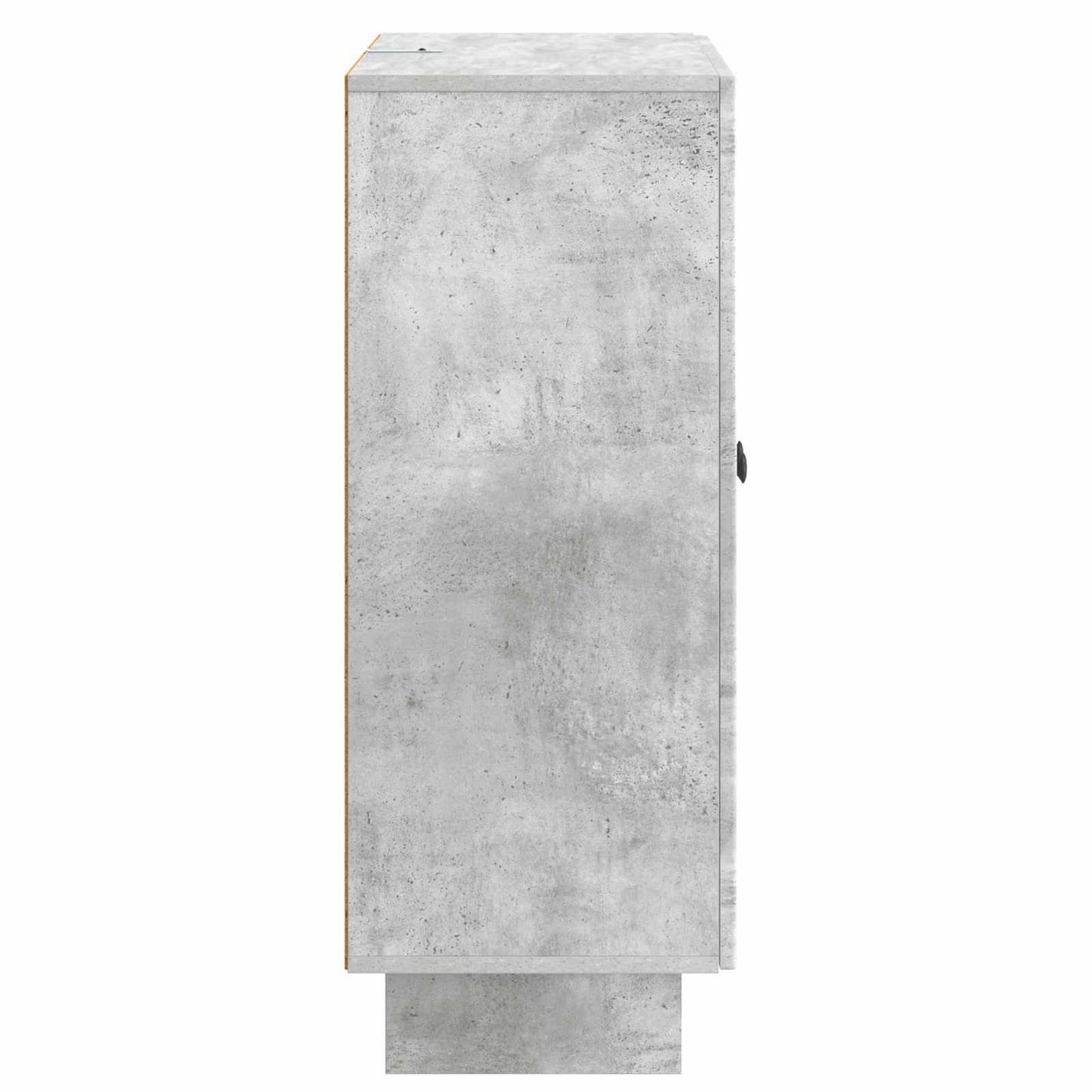Sideboard Betonggrå 66 x 34,5 x 90 cm Konstruerat trä