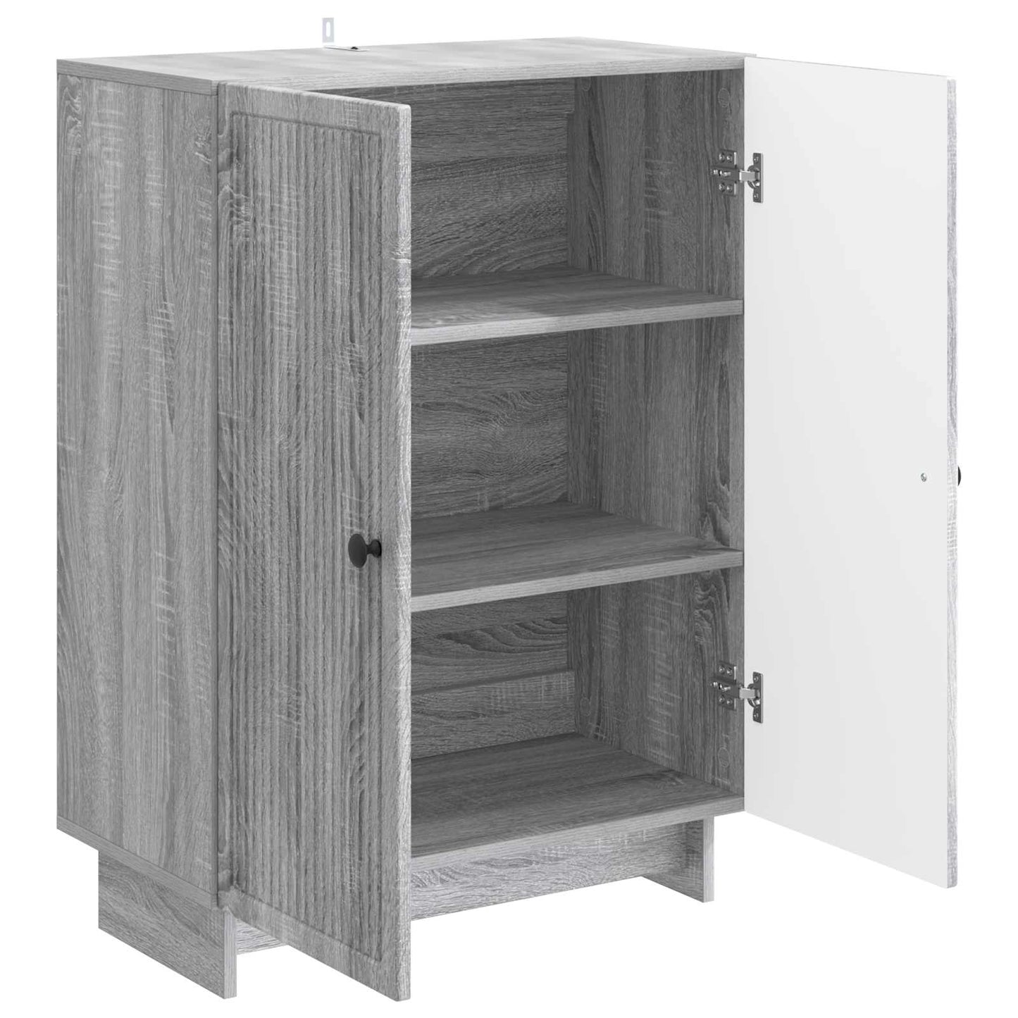 Sideboard Grå sonoma-ek 66 x 34,5 x 90 cm Konstruerat trä