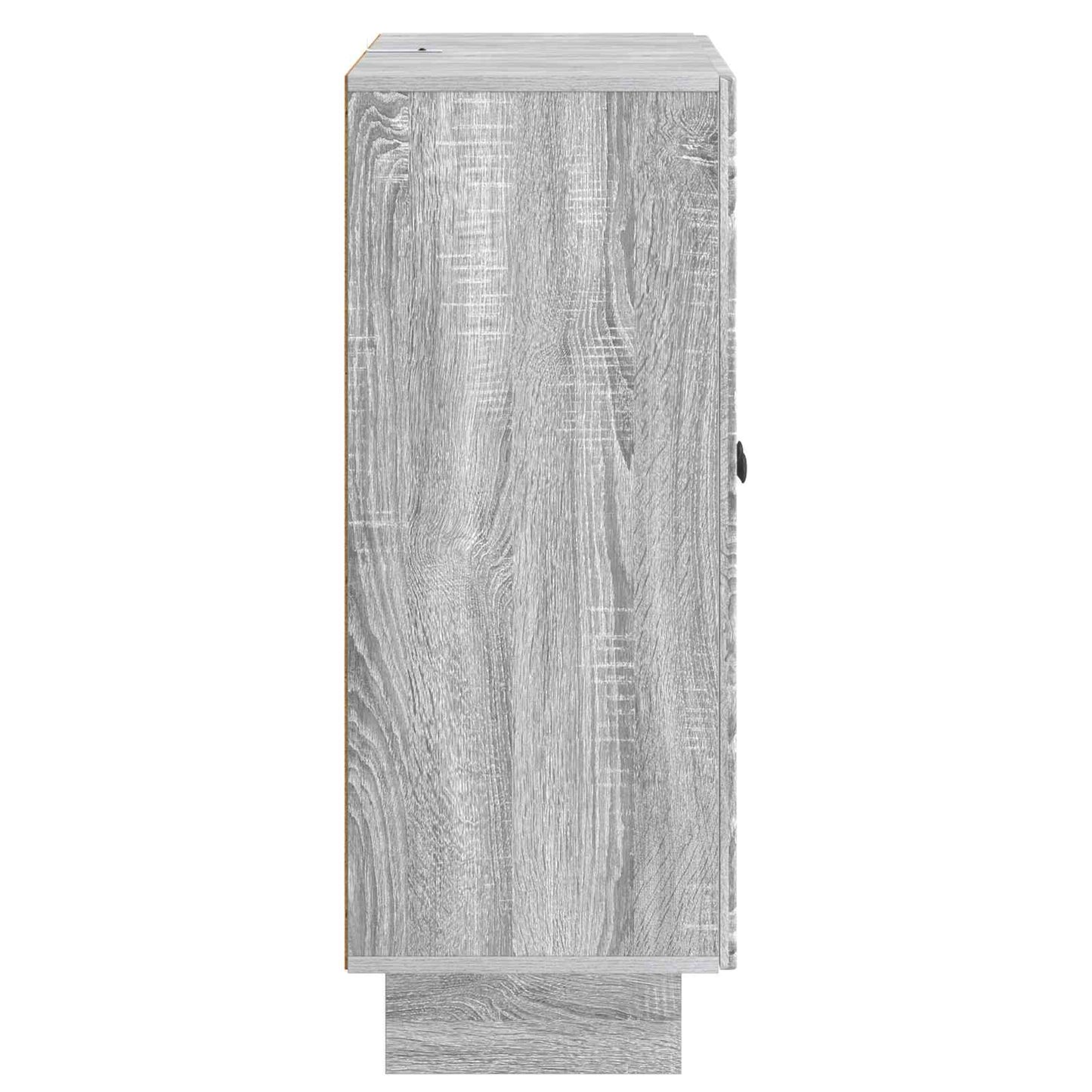 Sideboard Grå sonoma-ek 66 x 34,5 x 90 cm Konstruerat trä