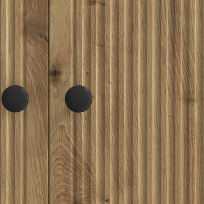 Sideboard Artisan-ek 66 x 34,5 x 90 cm Konstruerat trä