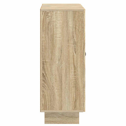 Sideboard med låda Sonoma-ek 66 x 34,5 x 90 cm Konstruerat trä