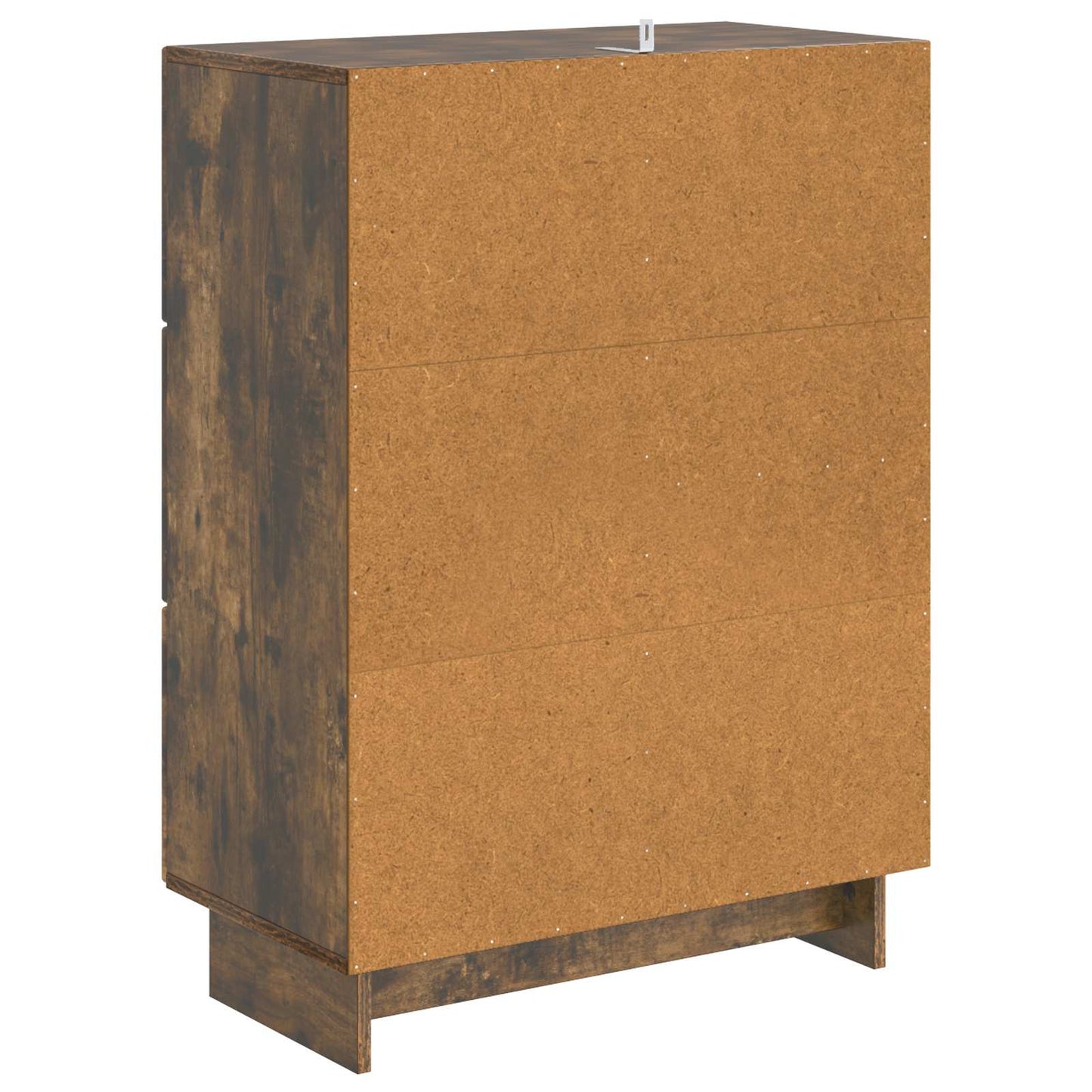 Sideboard med låda Rökt ek 66 x 34,5 x 90 cm Konstruerat trä