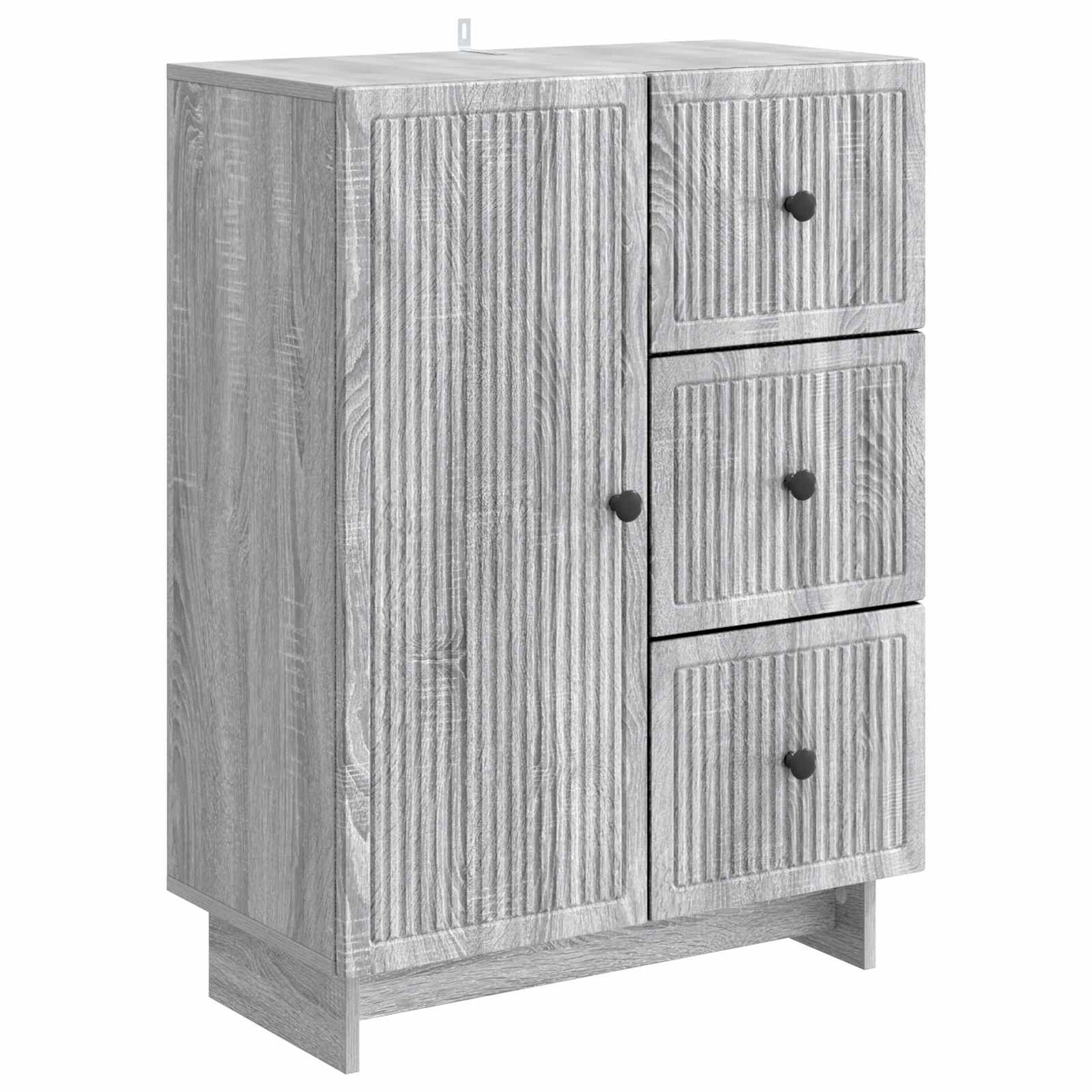 Sideboard Grå sonoma-ek 66 x 34,5 x 90 cm Konstruerat trä