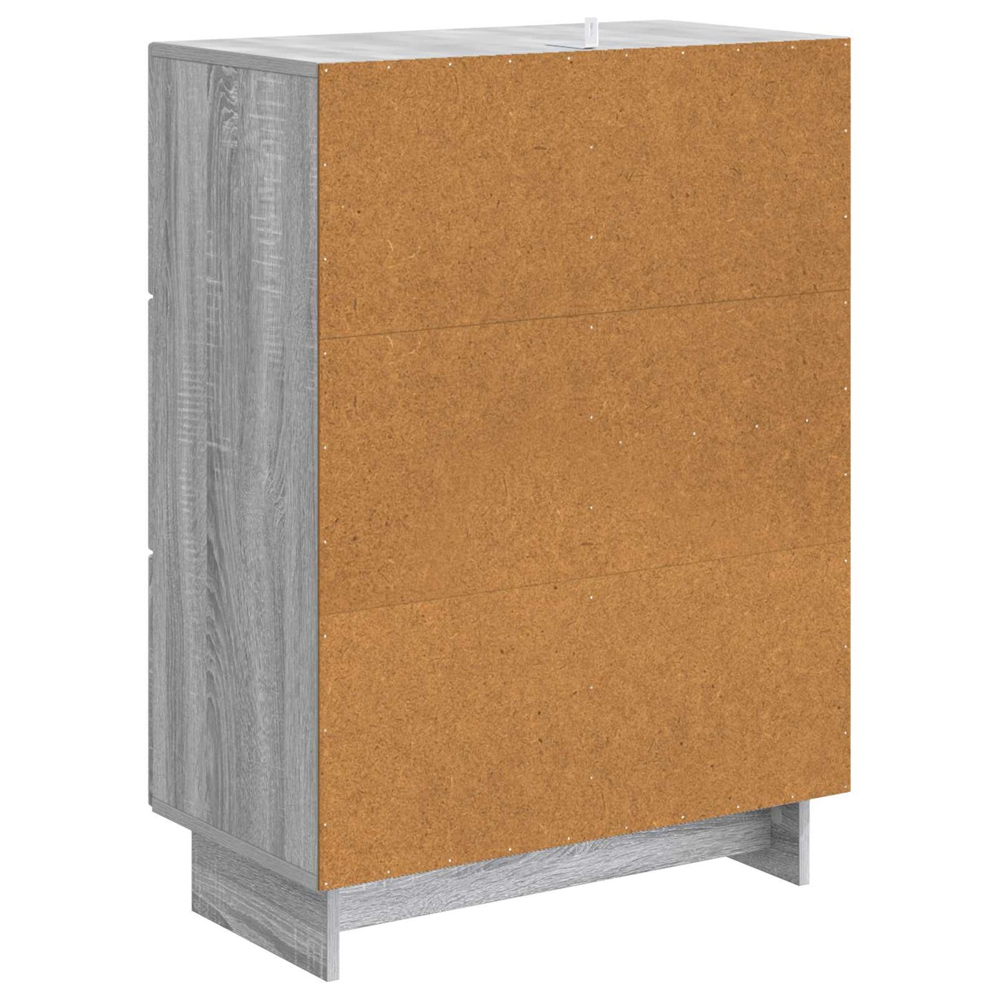 Sideboard Grå sonoma-ek 66 x 34,5 x 90 cm Konstruerat trä