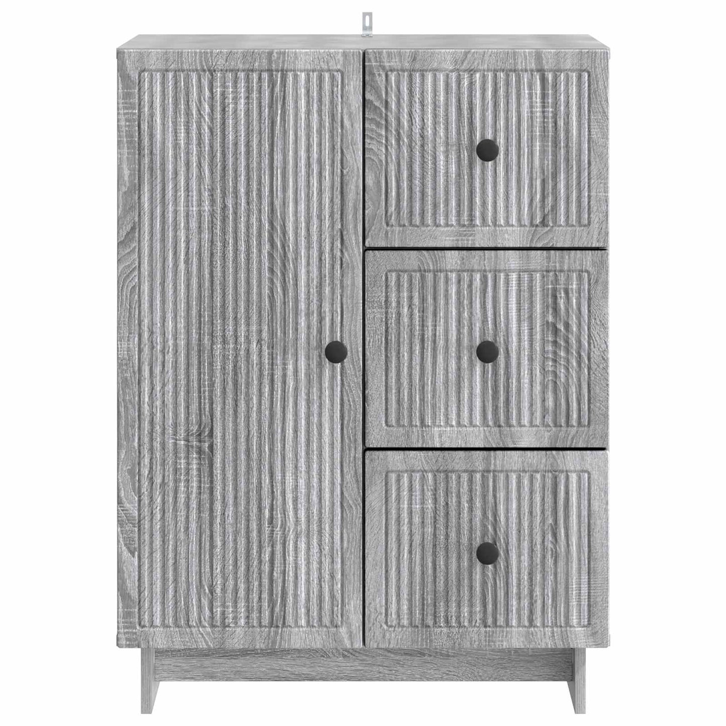 Sideboard Grå sonoma-ek 66 x 34,5 x 90 cm Konstruerat trä
