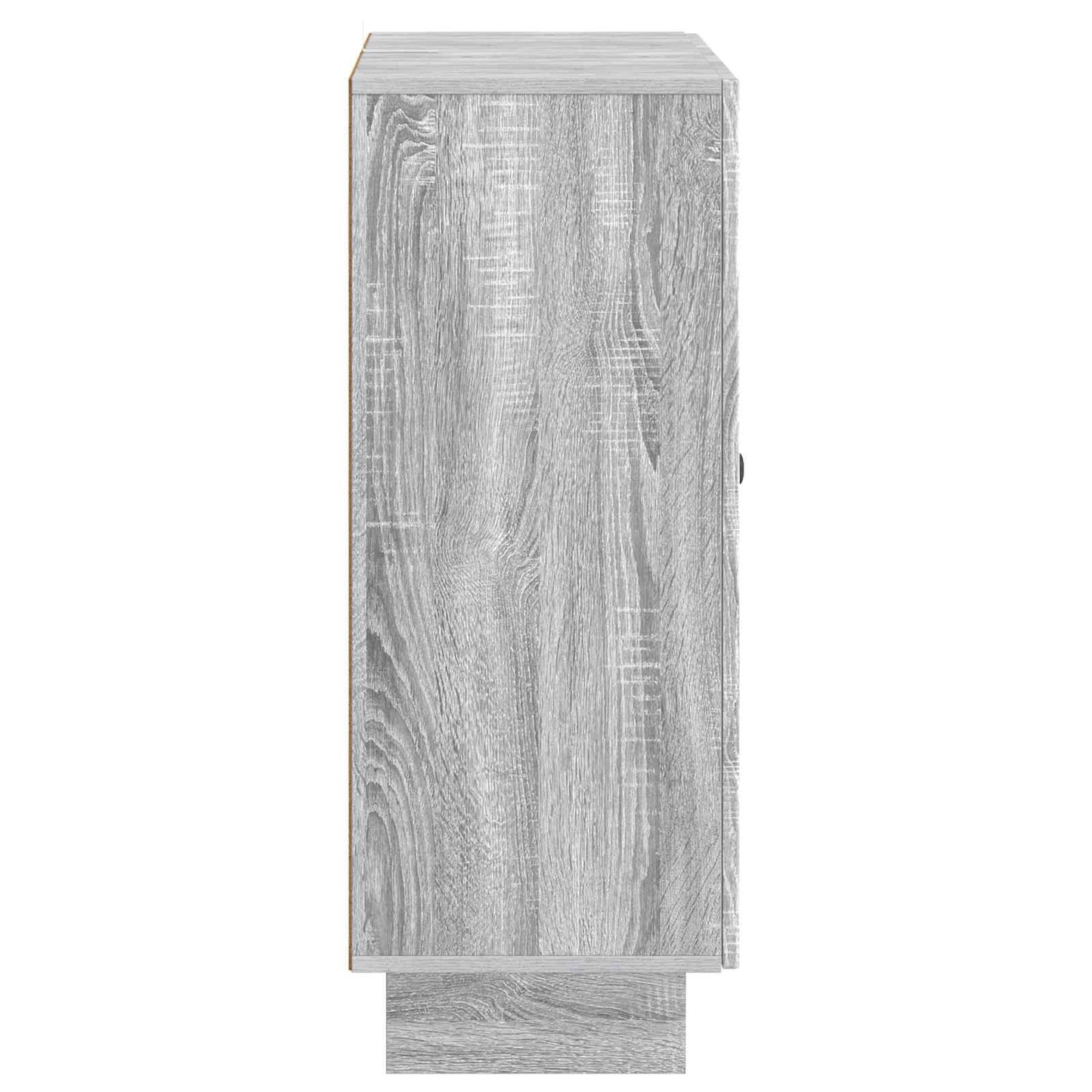 Sideboard Grå sonoma-ek 66 x 34,5 x 90 cm Konstruerat trä