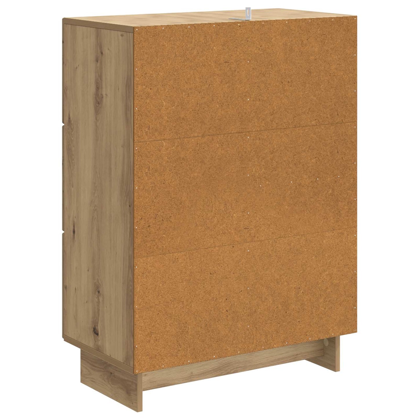 Sideboard med låda Artisan-ek 66 x 34,5 x 90 cm Konstruerat trä