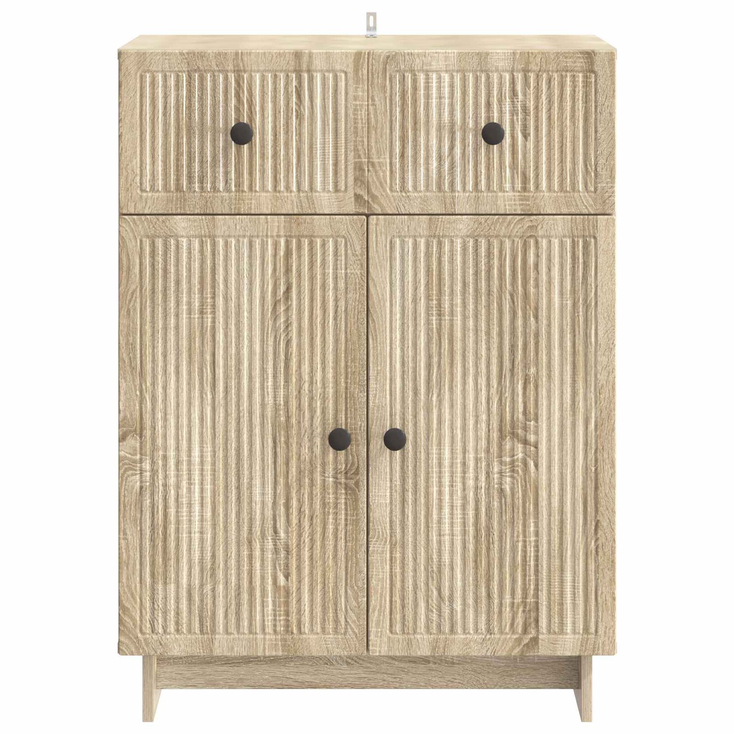 Sideboard med låda Sonoma-ek 66 x 34,5 x 90 cm Konstruerat trä