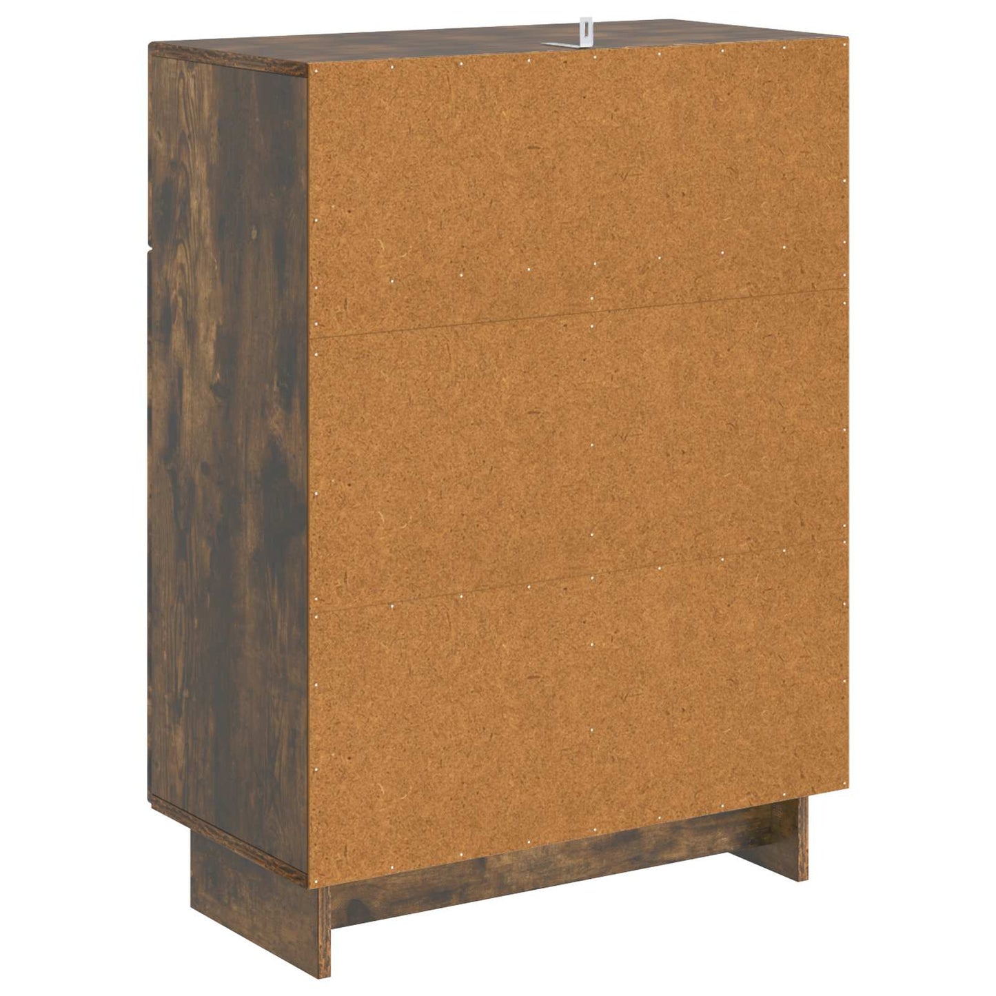 Sideboard med låda Rökt ek 66 x 34,5 x 90 cm Konstruerat trä