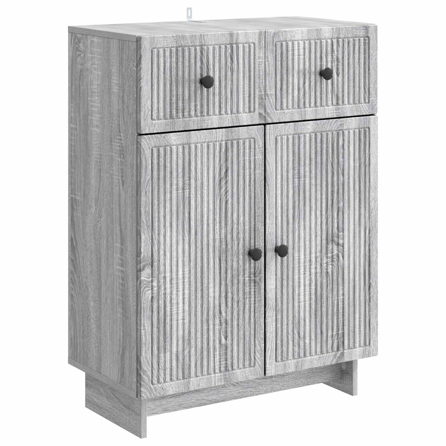 Sideboard Grå sonoma-ek 66 x 34,5 x 90 cm Konstruerat trä