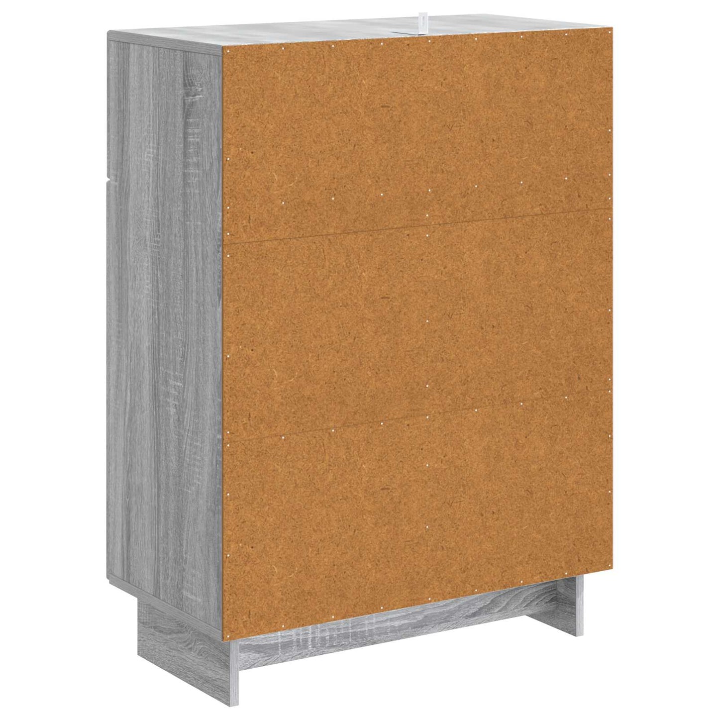 Sideboard Grå sonoma-ek 66 x 34,5 x 90 cm Konstruerat trä
