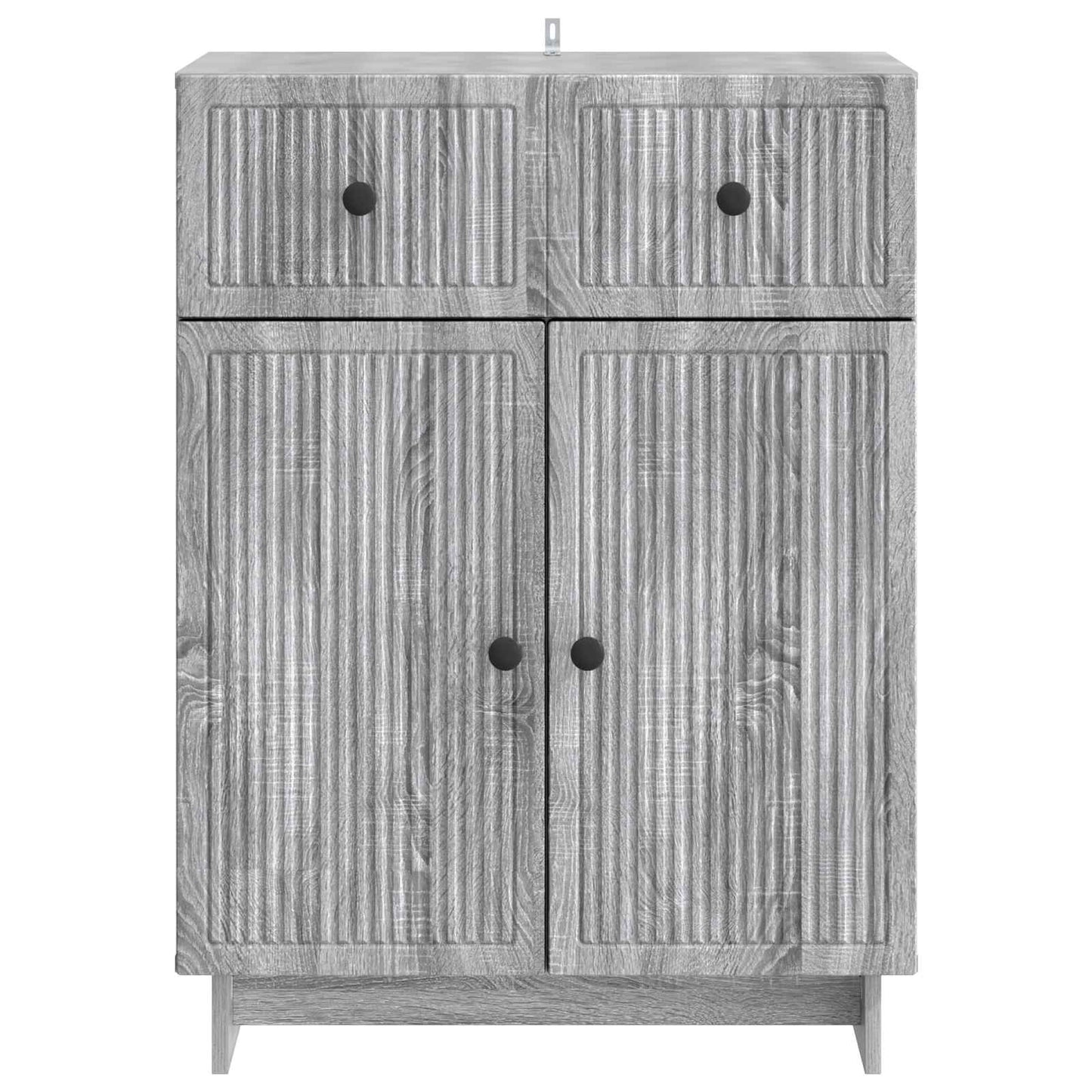 Sideboard Grå sonoma-ek 66 x 34,5 x 90 cm Konstruerat trä