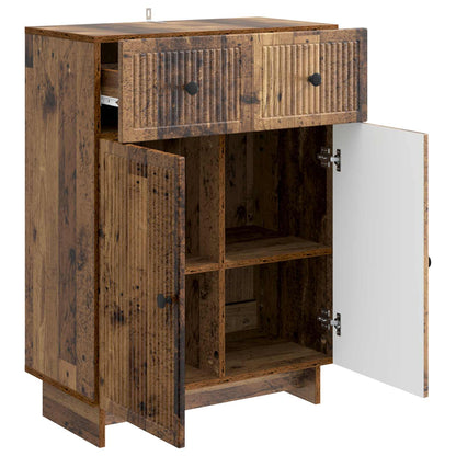 Sideboard Gammalt trä 66 x 34,5 x 90 cm Konstruerat trä