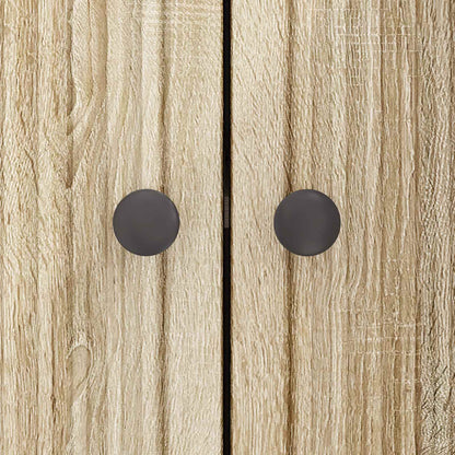 Sideboard Sonoma-ek 89 x 34,5 x 80 cm Konstruerat trä